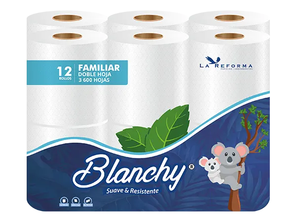 12 Rollos x 300 H | DOBLE HOJA