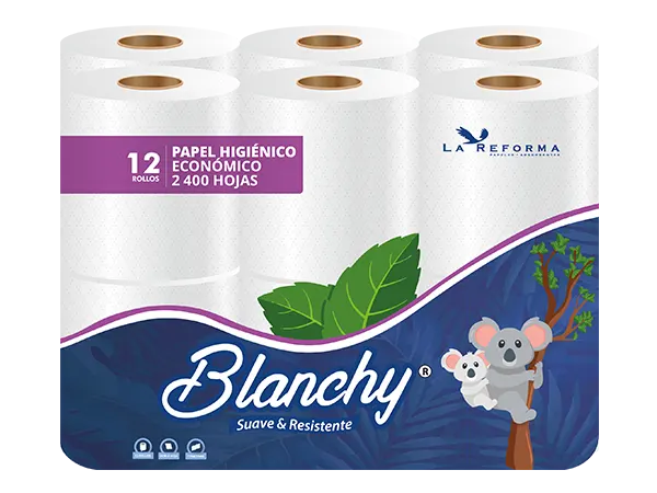 12 Rollos x 200 H | DOBLE HOJA